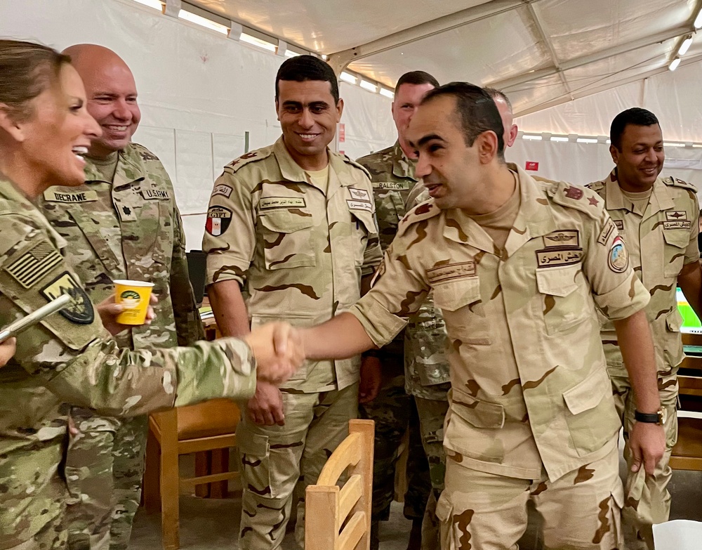 Illinois Army National Guard Soldiers Travel to Egypt to Support Bright Star 25