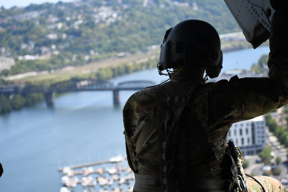 Steelers flyover