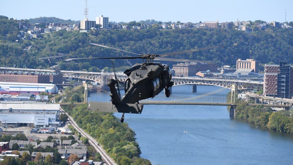 Steelers flyover
