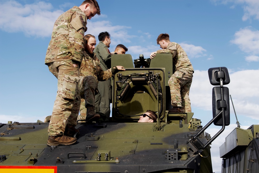 U.S. Patrol Squadrons visit Royal Danish Army, 2nd Explosive Ordnance Disposal Battalion (2 EODBTN) during Northern Challenge 2025