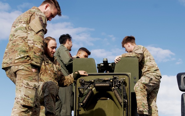 U.S. Patrol Squadrons visit Royal Danish Army, 2nd Explosive Ordnance Disposal Battalion (2 EODBTN) during Northern Challenge 2025