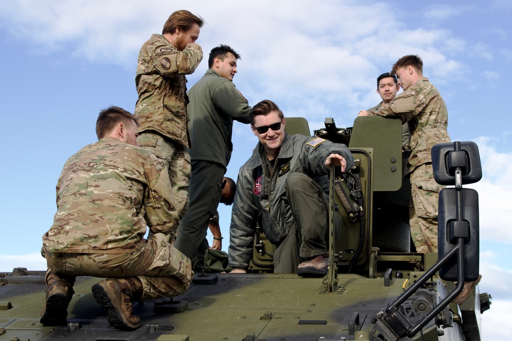 U.S. Patrol Squadrons visit Royal Danish Army, 2nd Explosive Ordnance Disposal Battalion (2 EODBTN) during Northern Challenge 2025