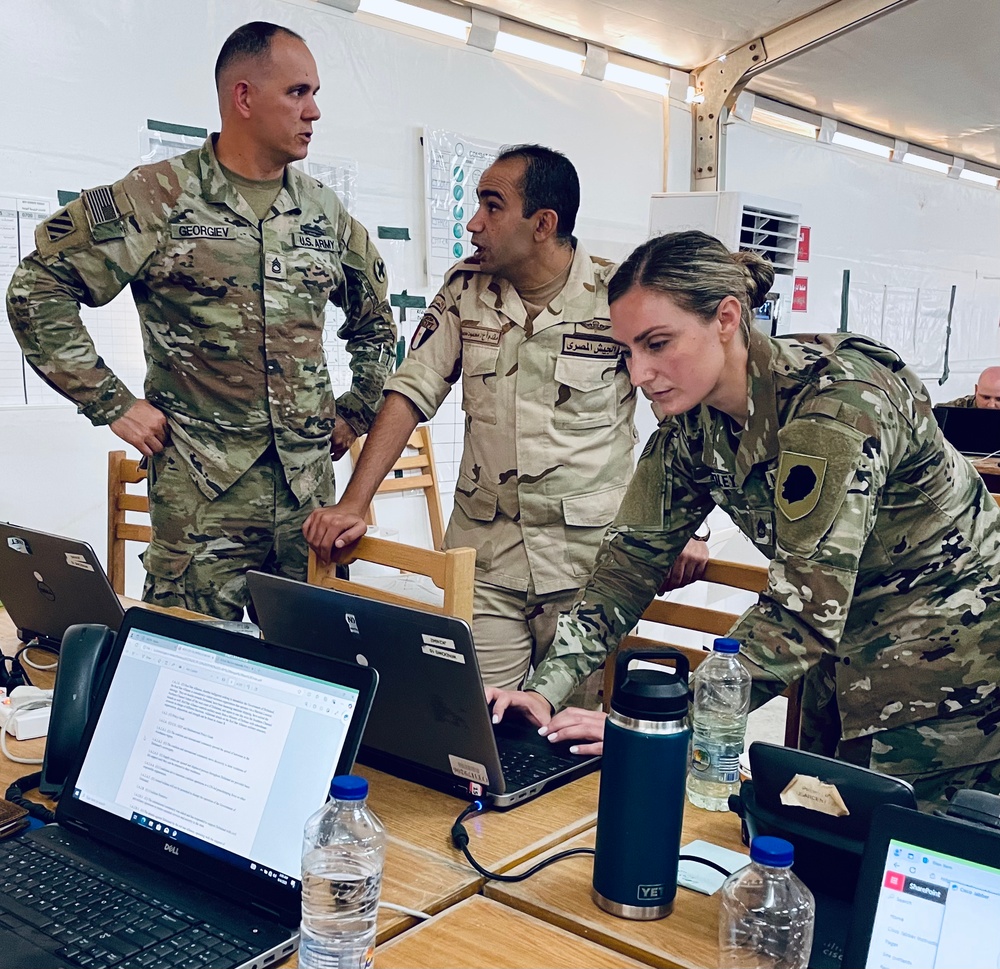Illinois Army National Guard Soldiers Travel to Egypt to Support Bright Star 25