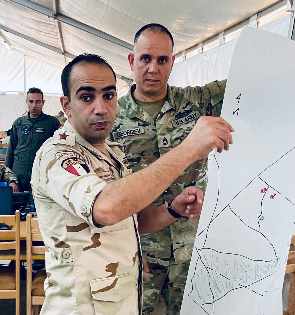 Illinois Army National Guard Soldiers Travel to Egypt to Support Bright Star 25