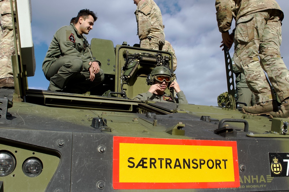 U.S. Patrol Squadrons visit Royal Danish Army, 2nd Explosive Ordnance Disposal Battalion (2 EODBTN) during Northern Challenge 2025