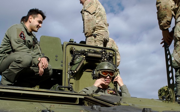 U.S. Patrol Squadrons visit Royal Danish Army, 2nd Explosive Ordnance Disposal Battalion (2 EODBTN) during Northern Challenge 2025