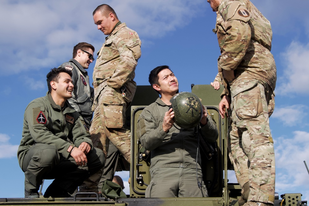 U.S. Patrol Squadrons visit Royal Danish Army, 2nd Explosive Ordnance Disposal Battalion (2 EODBTN) during Northern Challenge 2025