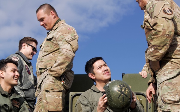 U.S. Patrol Squadrons visit Royal Danish Army, 2nd Explosive Ordnance Disposal Battalion (2 EODBTN) during Northern Challenge 2025