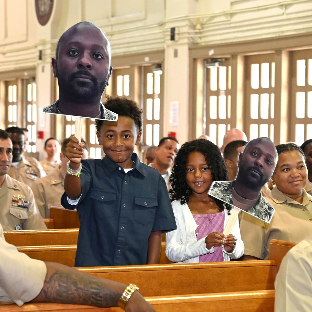 NMRTC Jacksonville Sailors pinned Chief Petty Officers