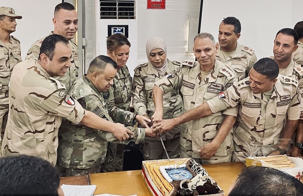 Illinois Army National Guard Soldiers Travel to Egypt to Support Bright Star 25