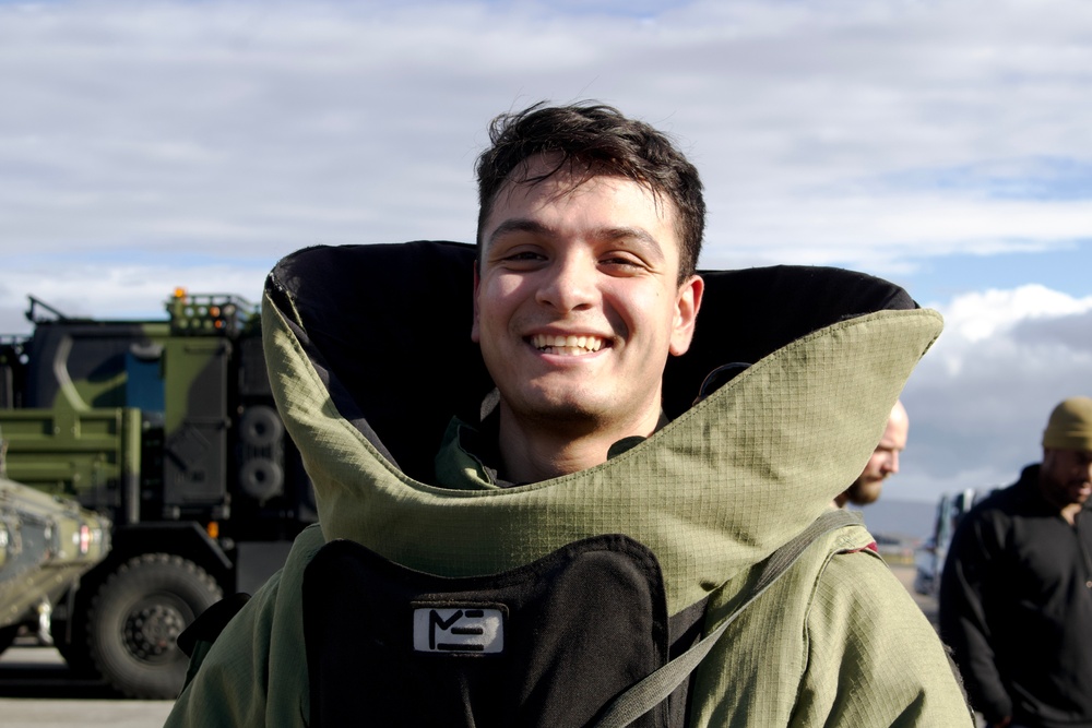 U.S. Patrol Squadrons visit Royal Danish Army, 2nd Explosive Ordnance Disposal Battalion (2 EODBTN) during Northern Challenge 2025