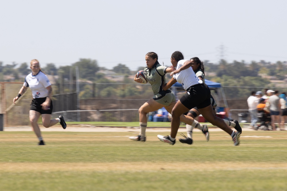 U.S. Marine Corps Women’s Rugby Team competes in 2025 Armed Forces Championship