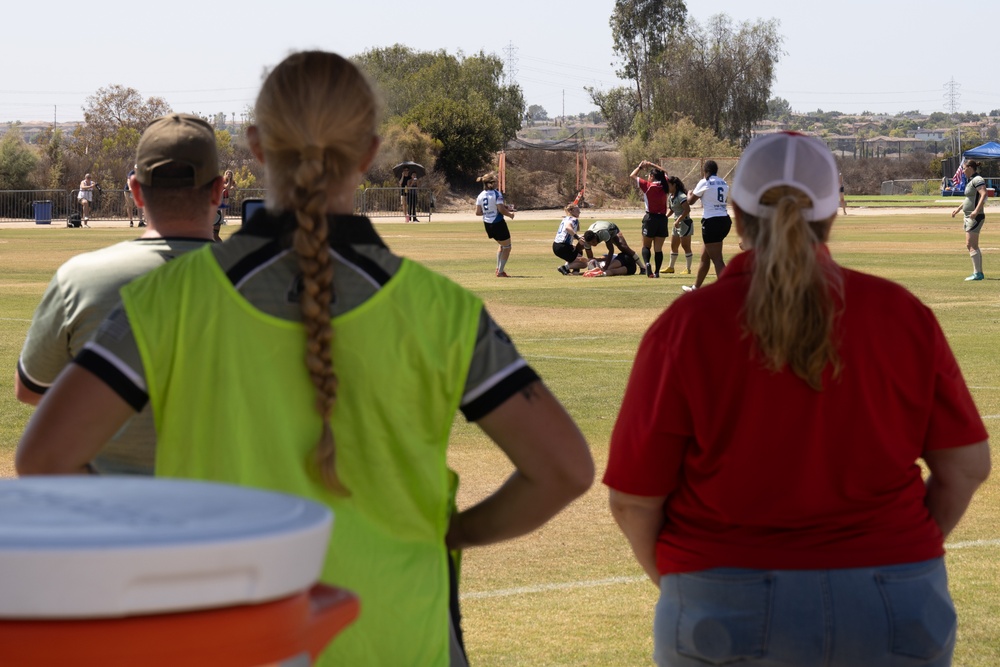 U.S. Marine Corps Women’s Rugby Team competes in 2025 Armed Forces Championship