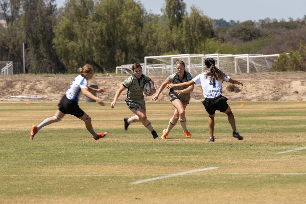 U.S. Marine Corps Women’s Rugby Team competes in 2025 Armed Forces Championship