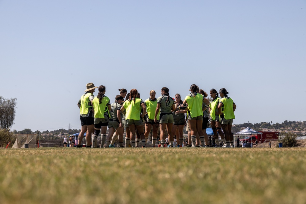 U.S. Marine Corps Women’s Rugby Team competes in 2025 Armed Forces Championship