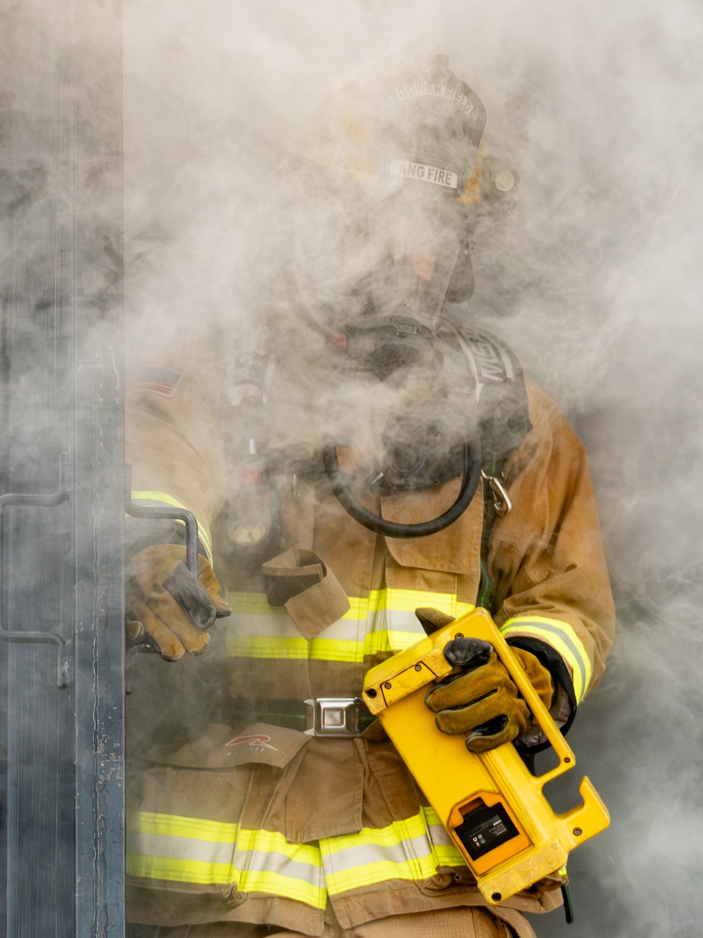 Gowen Fire conducts live fire entry training
