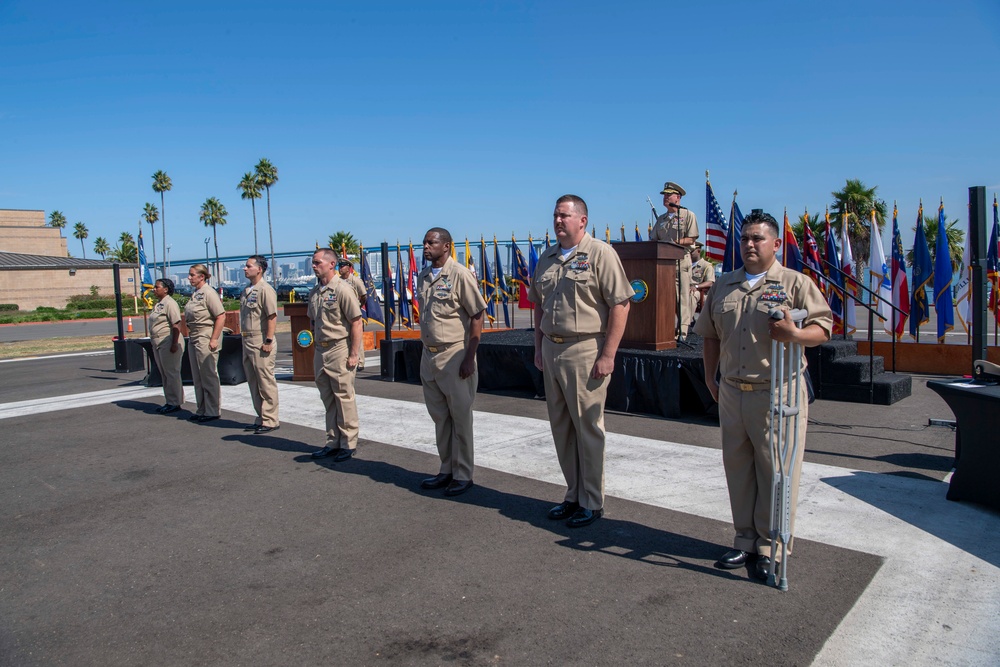 CNSP Pins Seven Chief Petty Officers