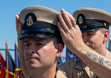 CNSP Pins Seven Chief Petty Officers