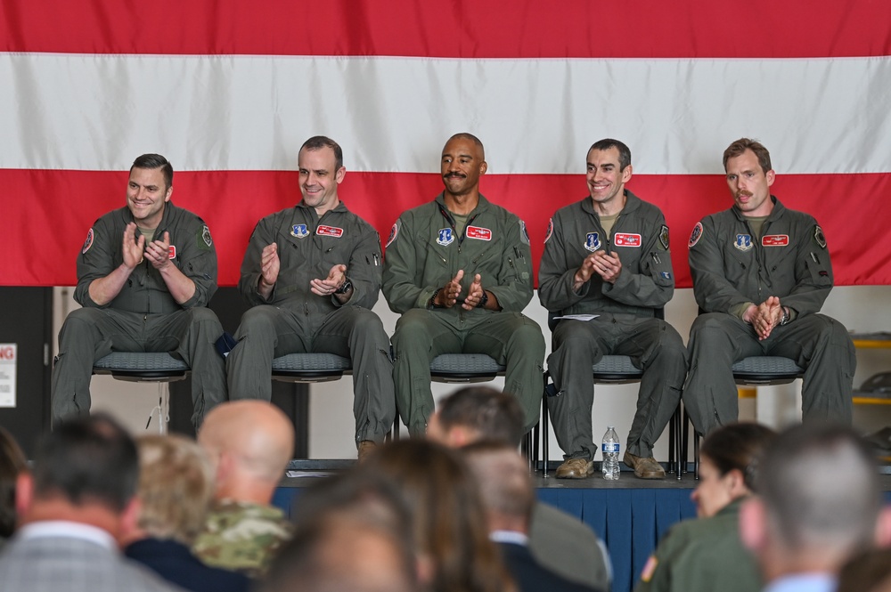 115 OSS and 176 FS Change of Command