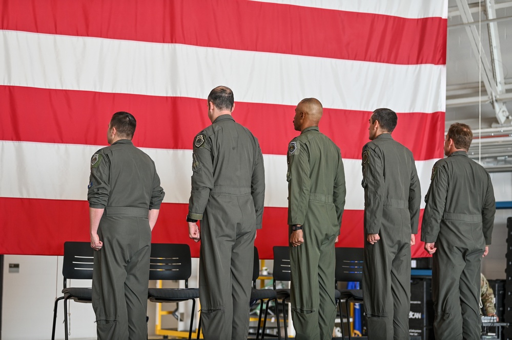 115 OSS and 176 FS Change of Command