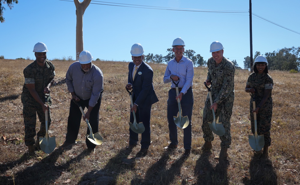 Camp Pendleton Hosts Child Development Center Groundbreaking Ceremony