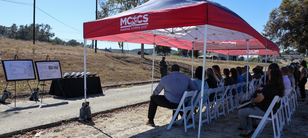 Camp Pendleton Hosts Child Development Center Groundbreaking Ceremony