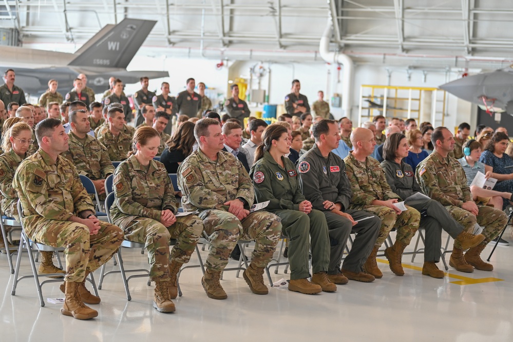 115 OSS and 176 FS Change of Command