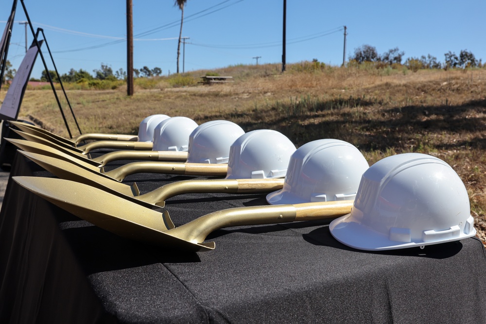 Camp Pendleton Hosts Child Development Center Groundbreaking Ceremony