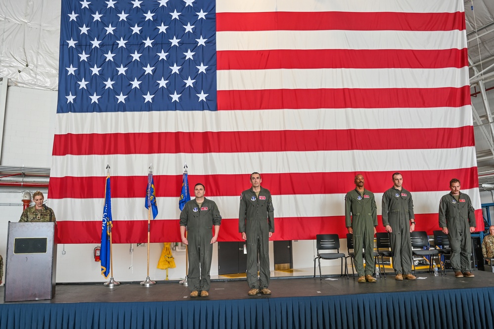 115 OSS and 176 FS Change of Command