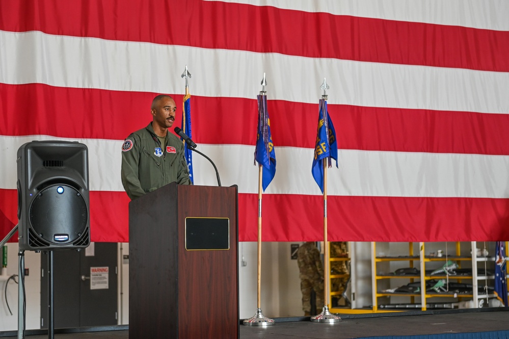 115 OSS and 176 FS Change of Command