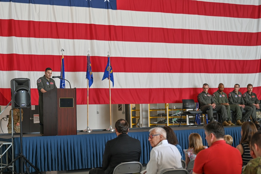 115 OSS and 176 FS Change of Command