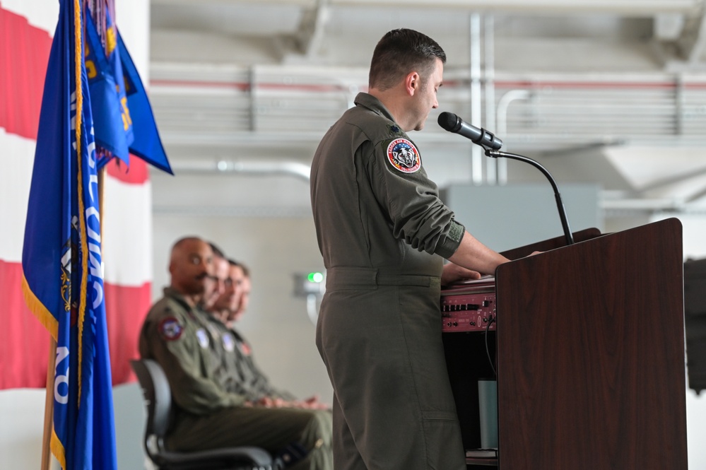115 OSS and 176 FS Change of Command