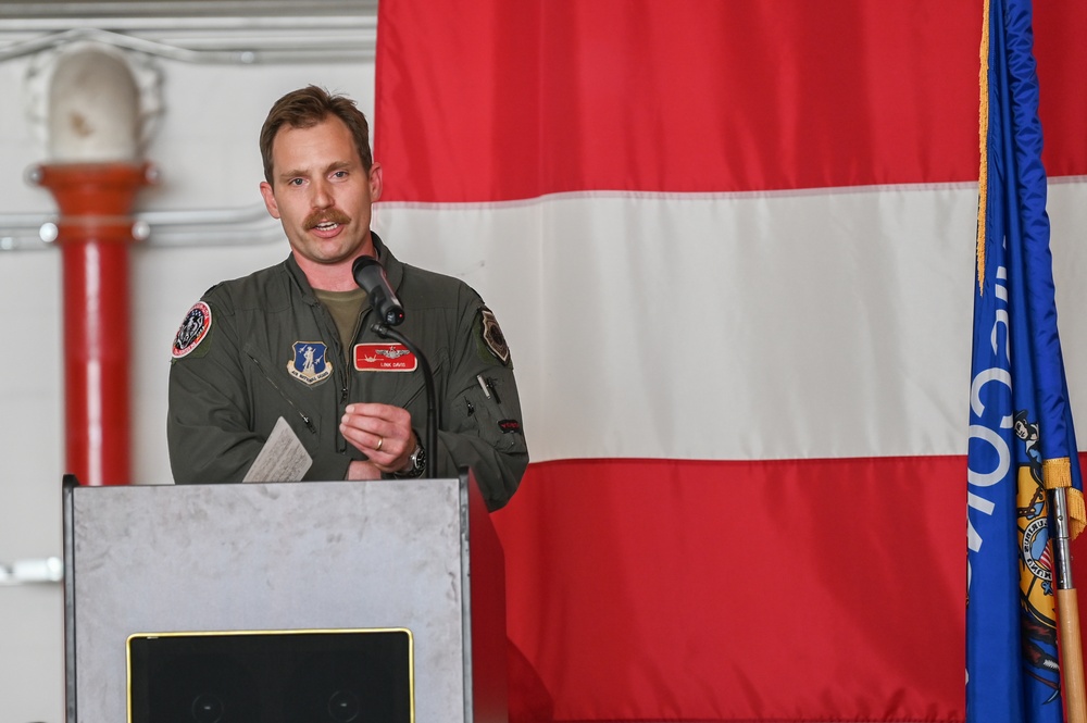 115 OSS and 176 FS Change of Command