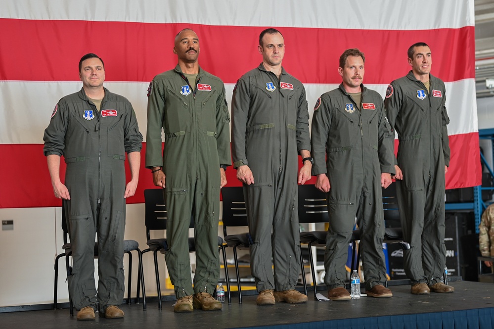115 OSS and 176 FS Change of Command
