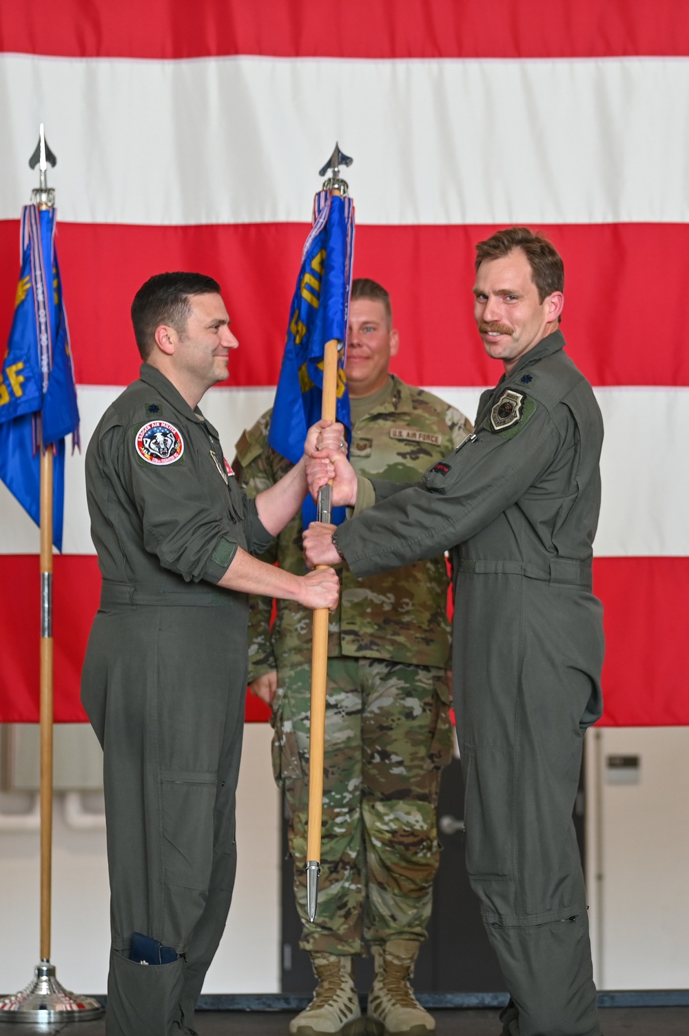 115 OSS and 176 FS Change of Command