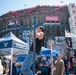 Navy Recruiters Man Booth