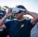 Delayed Entry Program Member Uses Virtual Reality