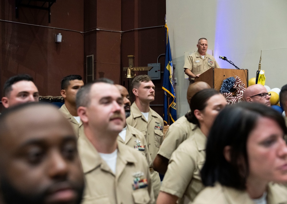 Naval Support Activity Mid-South Chief Pinning Ceremony