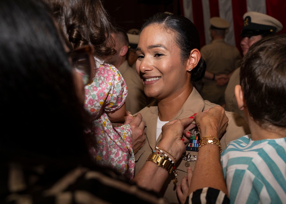 Naval Support Activity Mid-South Chief Pinning Ceremony