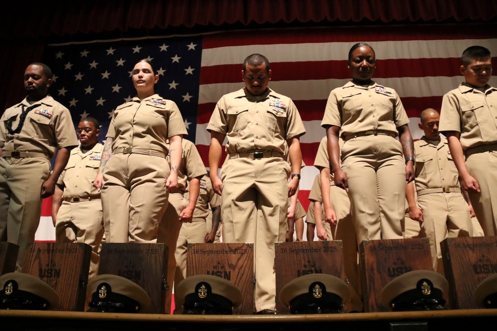 COMLCSRON One Chief Petty Officer Pinning Ceremony