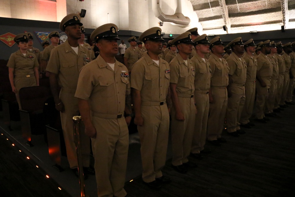 COMLCSRON One Chief Petty Officer Pinning Ceremony