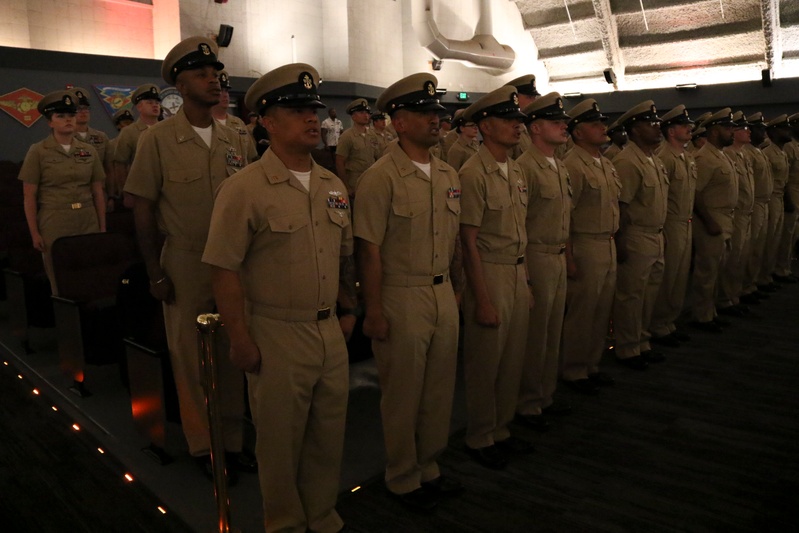COMLCSRON One Chief Petty Officer Pinning Ceremony