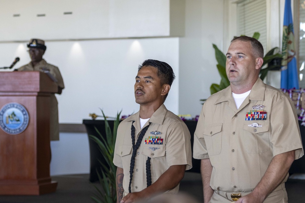 Navy Region Hawaii Chief Pinning Ceremony