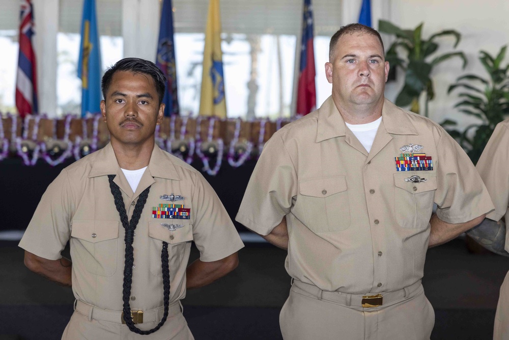 Navy Region Hawaii Chief Pinning Ceremony