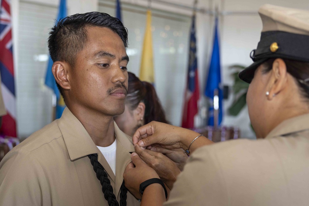 Navy Region Hawaii Chief Pinning Ceremony
