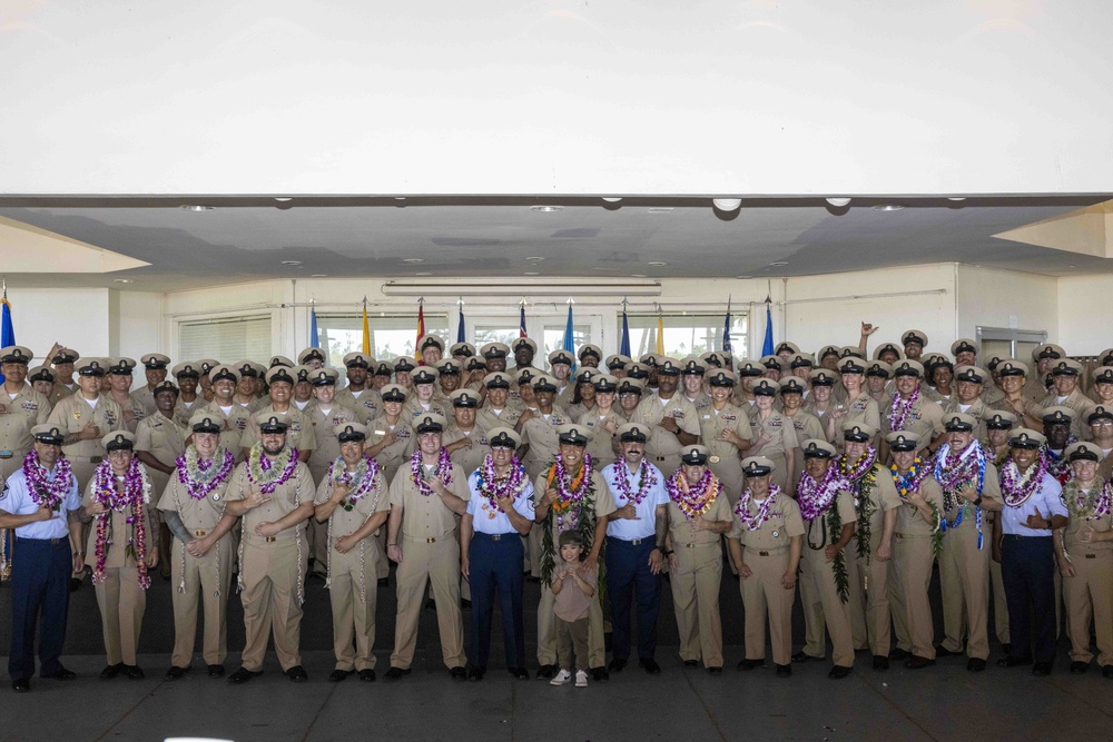 Navy Region Hawaii Chief Pinning Ceremony