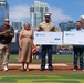 San Diego Padres flyover and Salute to Service