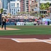 San Diego Padres flyover and Salute to Service