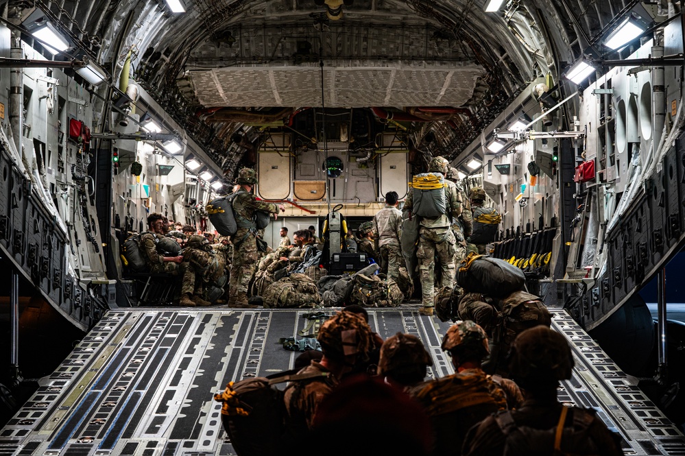 Storm Flag 25-11 conducts Joint Forcible Entry Operation with 1-82nd Airborne Division