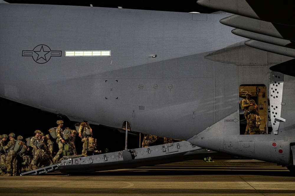 Storm Flag 25-11 conducts Joint Forcible Entry Operation with 1-82nd Airborne Division